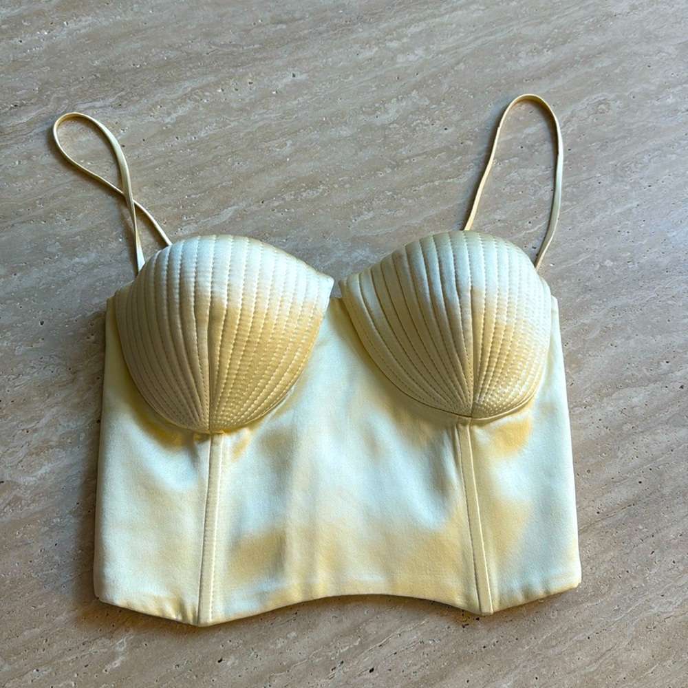 BEVZA highend signature cropped top